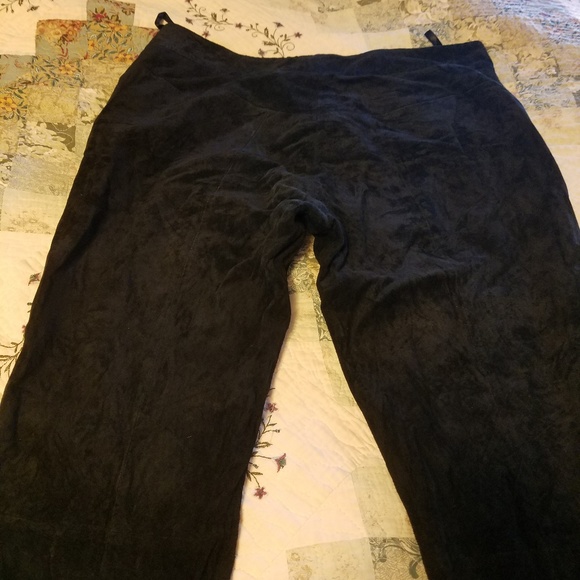 County Clothing Co suede cowboy bootcut pants - Picture 3 of 8
